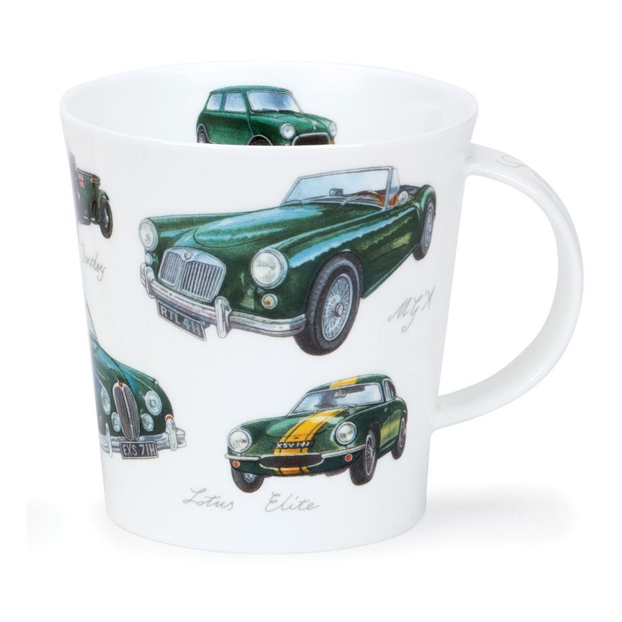 Dunoon Great Classic Cars Green Mug image 0